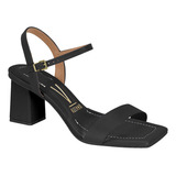 Sandalia Feminina Confortavel Salto